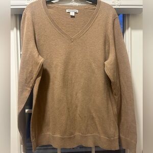 Two Amazon Essentials Women’s V-Neck Sweaters